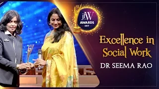 Dr Seema Rao at JFW Achievers Awards 2017 | Excellence in Public Service | JFW Magazine