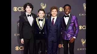 Stranger Things cast at the Emmys 2017