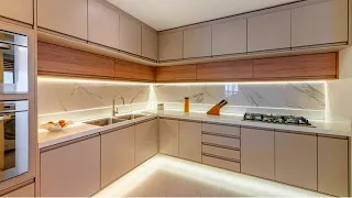 Top 100 Modular Kitchen Designs 2024 Modern Kitchen Cabinet Colours| Home Interior Design Ideas P14