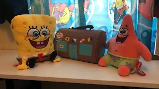 SpongeBob and Patrick YouTooz plushies and Krusty Krab Lunchbox Review!