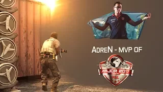 AdreN - HLTV MVP by ZOWIE of PGL Major Krakow 2017