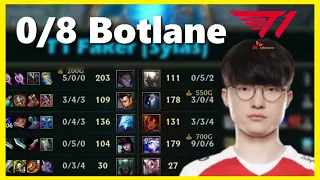 Faker somehow manages to Carry his Hardfeeding Team