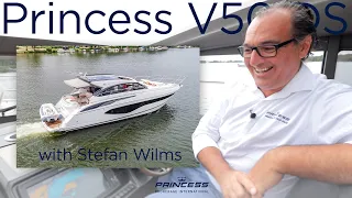 2018 Princess V50 DS Full Broker Walkthrough with Stefan Wilms FOR SALE