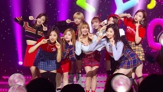 "Follow up Song" TWICE - JELLY JELLY @ Popular song Inkigayo 20161127