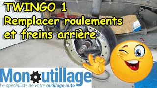 [COMMENT REMPLACER LES FREINS ET ROULEMENTS ARRIÈRES SUR TWINGO]