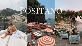 Positano Vlog | private boat cruise, beach club & capri day trip