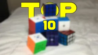 My Top 10 favorite Rubik's Cubes
