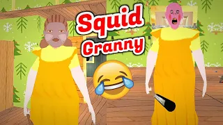 Squid granny mod full gameplay