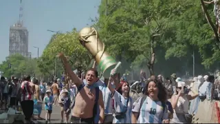 Argentina celebrates World Cup Win