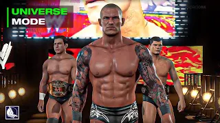 Я создал лучший режим Universe Mode, но это 2008 год! (WWE 2K23)