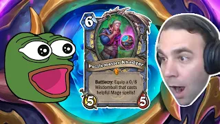 Does Khadgar TROLL or CARRY in Arena??? - Hearthstone Arena