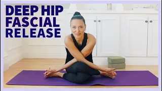 Yin Yoga for Hips & Psoas | FASCIA STRETCH Soft Flow |  30 minutes | Body illumination #yinyoga