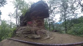 Hatfield McCoy Rockhouse Rock Formation