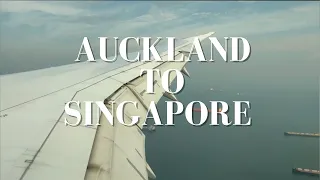 Air New Zealand Auckland to Singapore | Economy Class June 2023