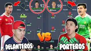 LA FINAL mas ÉPICA DE CHAMPIONS *DELANTEROS vs PORTEROS*😱¡PARTIDO DEFINITIVO! RAMIRIN vs EDSON FDB