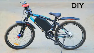 How to Make Electric Bike With 350W Hub Motor