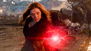 Thanos Vs Scarlet Witch Fight Scene [Hindi] - Avengers 4 Endgame 2019 - 4K Movie Clip