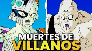 Las 10 Peores Muertes de VILLANOS en DRAGON BALL Z