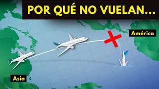 ✈️❓ Por qué los Aviones NO Vuelan entre el Este de Asia y Sudamérica 🌏🌎