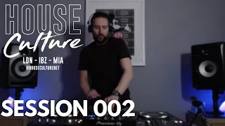 House Culture Session 002 | Peepin | London | Deep Tech House Live Mix