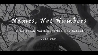 Hillel Torah 2024 Names, Not Numbers®