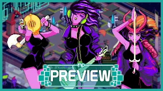 Keylocker | Turn Based Cyberpunk Action Preview - A Rythmatic Delight