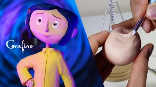 I Sculpted CORALINE!  Polymer Clay Timelapse Tutorial