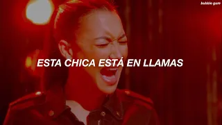 [ Naya Rivera ] - Girl On Fire (Glee Cover) // Español