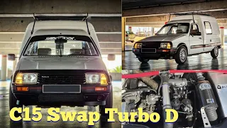 Un Swap C15 Turbo Diesel De Quoi Chasser Discrètement😅😱🚀