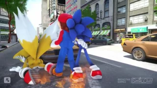 SONIC THE HEDGEHOG AND MILES TAILS PROWER VS MARIO AND LUIGI - EPIC BATTLE SONIC THE HEDGEHOG