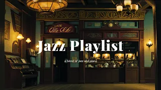 Cloudy day, cats 🐾 and cafe Relaxing and cosy piano jazz playlist. 🎹Music without lyrics☕