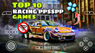 Top 10 Best Racing ppsspp games Under 50 mb | Best ppsspp games for android 2023 | #topgames #top10
