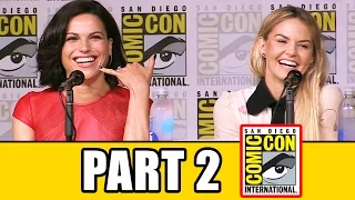 ONCE UPON A TIME Season 6 Comic Con Panel Highlights (Part 2) - Lana Parrilla, Jennifer Morrison