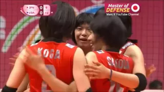 Japan 日本  - "Master of Defense Part 2" [Highlights] 2015 FIVB World Grand Prix Pool E & H [720p]