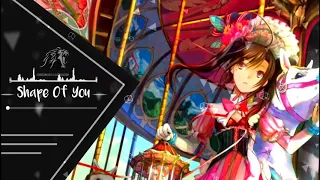 Nightcore - Shape Of You (Version French) [by Sara'h Cover]