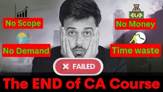 The End of CA Course😥? CA Mohit Patidar