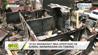 One Mindanao: Duha ka gambalay, naugdaw; 3, partially damaged sa sunog sa Davao City