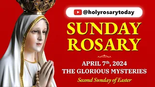 SUNDAY HOLY ROSARY ❤️ APRIL 7, 2024 ❤️ GLORIOUS MYSTERIES OF THE ROSARY [VIRTUAL] #holyrosarytoday