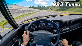 1997 Porsche 993 Turbo Therapy Drive - Too Afraid to Try? (POV Binaural Audio)
