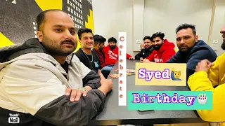 Birthday celebration 🎉🎂My friend Syed Tahir | Celebrating my friend's 🎁🎉🎂💯|Full Enjoy 😁🤪😎