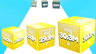 Roblox - I became the biggest cube and reached 30M
