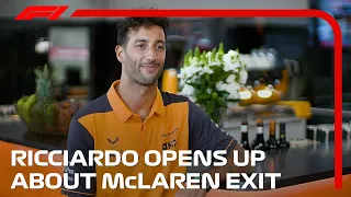 Daniel Ricciardo Opens Up About His McLaren Exit