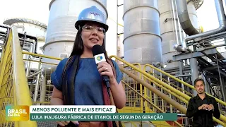 Lula inaugura fábrica de etanol em Guariba (SP)