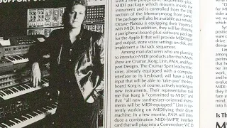 Keyboard Jun '84 | Turmoil in MIDI land, and isn't pretty