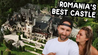 ROMANIA'S BEST CASTLE | FIRST STOP ON 10 DAY ROMANIAN ROAD TRIP (Peles Castle)