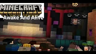 Minecraft: Story mode "Awake and Alive by Skillet" (Music Video 2)