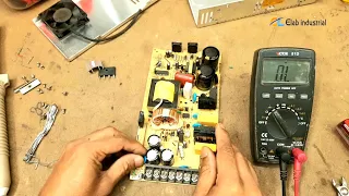 SMPS Power Supply Repair. 24V Power Supply Repair.(Elab Industrial)