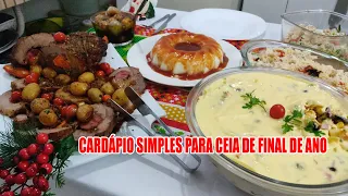 CEIA DE NATAL COMIDA DE FIM DE ANO - RECEITAS DA ROSA