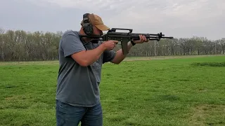 Beretta AR70/90 build. Test fire.