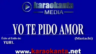 Yuri   Yo te pido amor   Mariachi DEMO